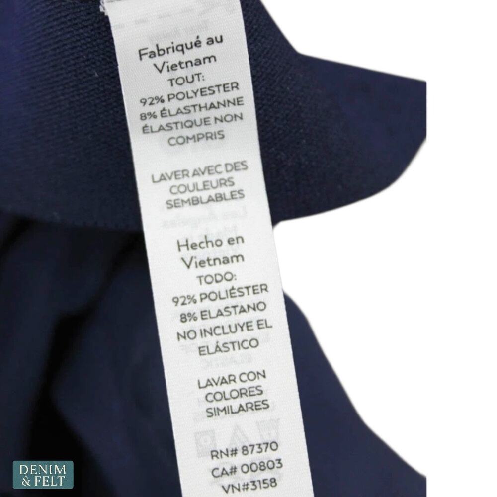 Alo Varsity Tennis Skirt True Navy Pleated‎ Athletic w/ Built in Shorts & Pocket - Picture 15 of 16